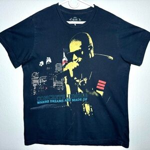 Authentic Jay-Z ‘Concrete Jungle’ Blueprint 3 Tour T-Shirt Edun Live XL Black